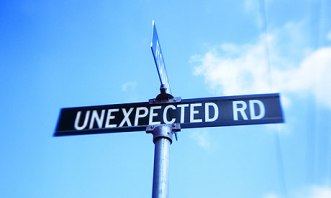 Unexpected street sign